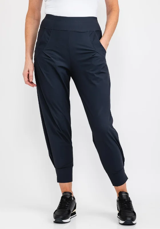 Naya Cuffed Casual Trousers, Steel Trousers luxurious high-end