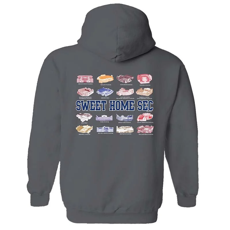 Sweet Home SEC Hoodie Hoodie with Hem Ribbing Snug Secure