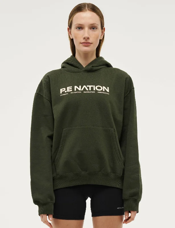 Comeback Hoodie - Forest Night Hooded Sweatshirt Casual Wear Street Style