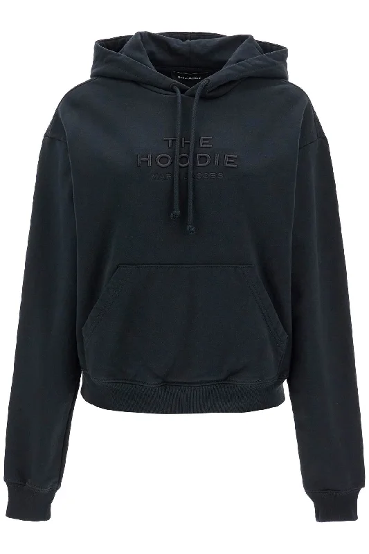 felpa the hoodie 2F4RTP032C66 BLACK Hoodie with Toggle Buttons Decorative Unique