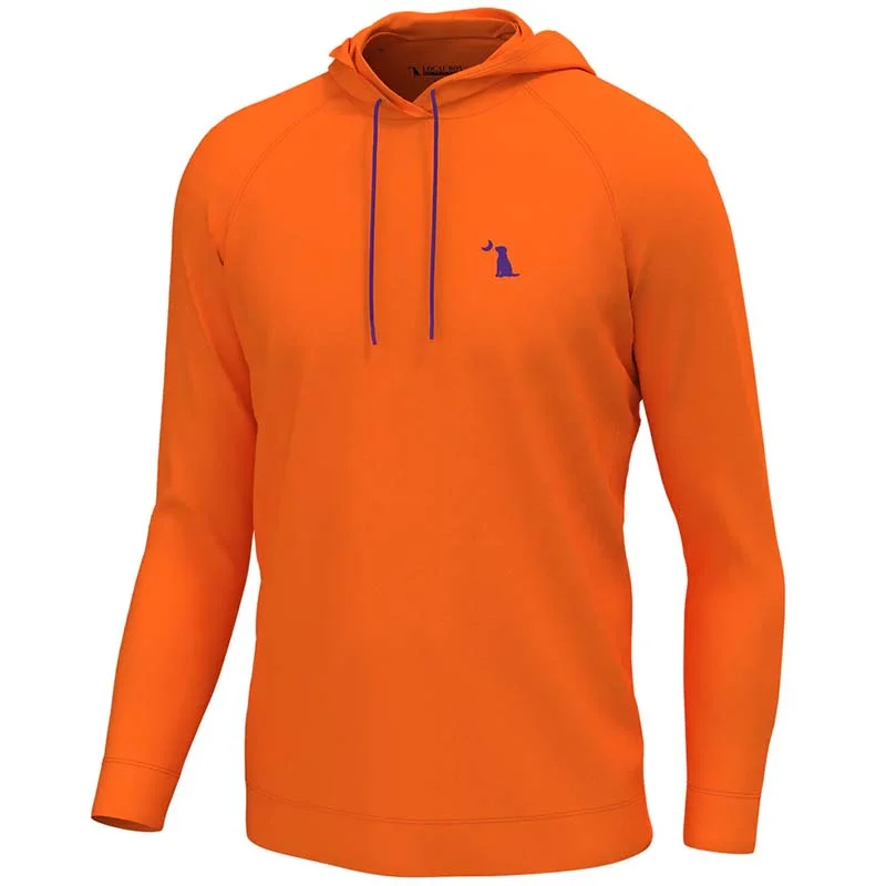 Clemson Hemlock Hoodie Hoodie with Hem Fringe Bohemian Relaxed