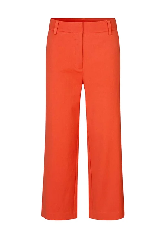 Masai Petia Cropped Trouser, Red Clay Trousers Fall Fleece