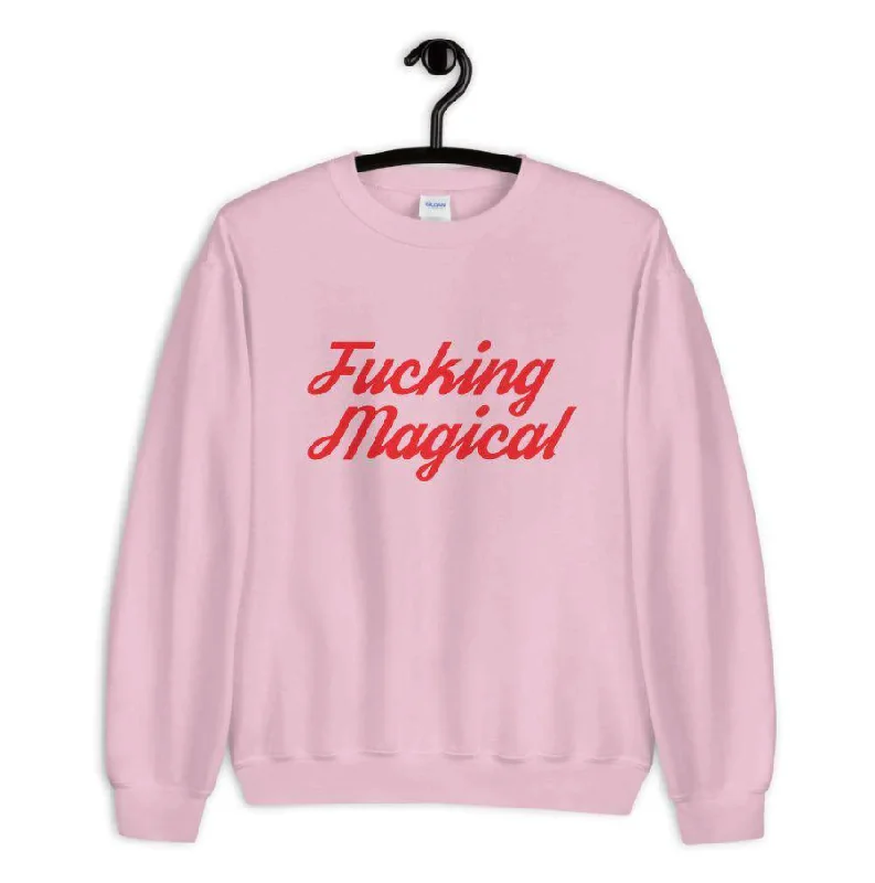 Magical Sweatshirt Hoodie with Magnetic Closure Innovative Modern