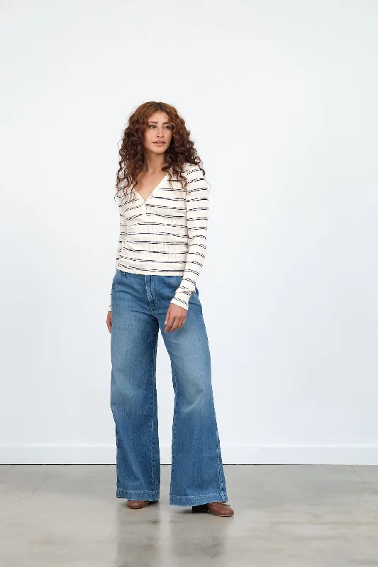 Edith Wide Leg Trouser Trousers Cargo pockets