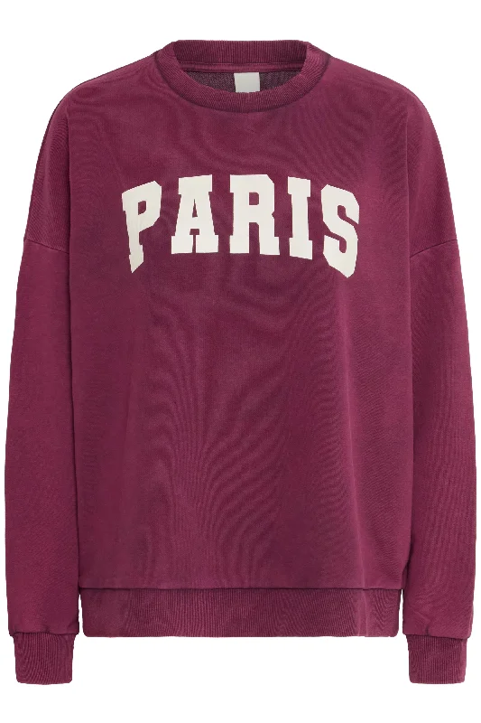 Lula City Paris Sweater Port Royale Bright Pastel Dark