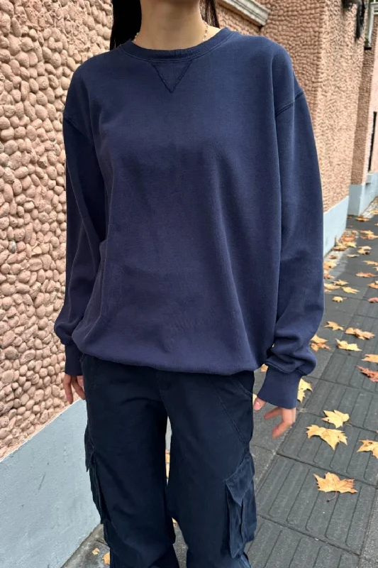 Erica Oversized Sweatshirt Hoodie with Sequins Glamorous Eye-catching