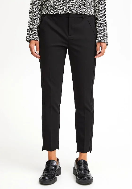 Fransa Tessa Straight Leg Trouser, Black Trousers Review Highly