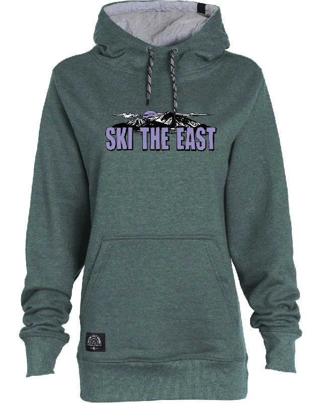 Women's Vista Hoodie - Pine Hoodie with Raglan Sleeves Sporty Comfortable