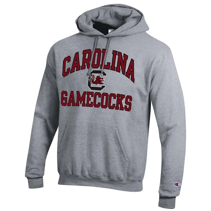 USC Logo Hoodie Hoodie with Hem Contrast Bold Stylish