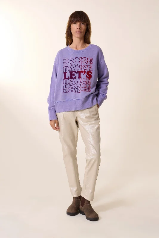 Sweatshirt Sorbe Sorbet Jc55 Lets Lilac Hoodie with Crew Neck Simple Timeless