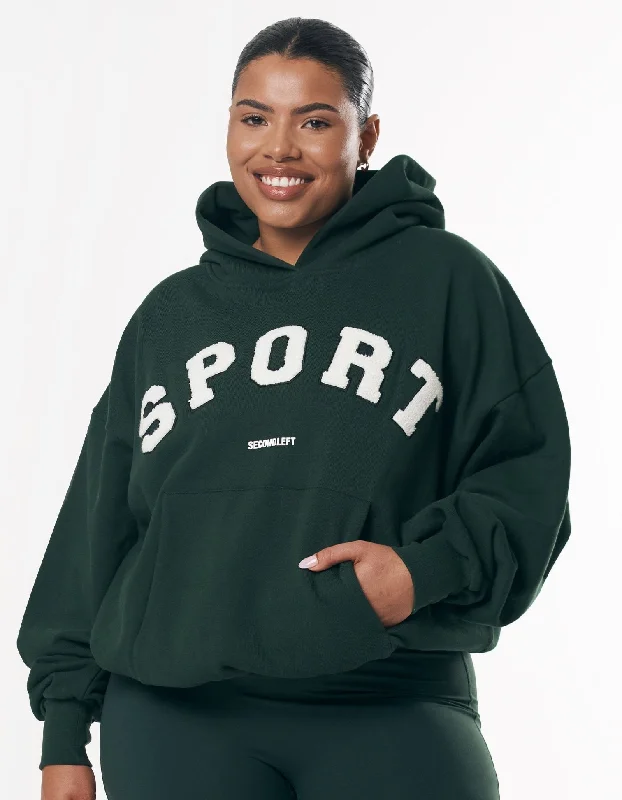 Sport Hoodie - Porsche Hoodie with Stripes Bold Sporty