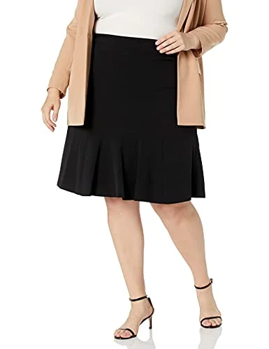 Flare-Hem Pencil Skirt lace skirt romantic