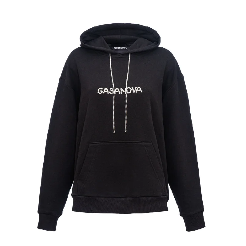 Hoodie Hoodie with Contrast Stitching Detailed Premium