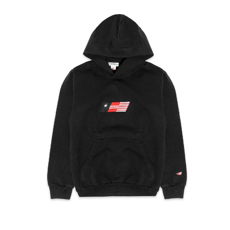 Honor The Gift Classic 'Black' Hoodie Hoodie with Ribbed Hem Stretchable Secure