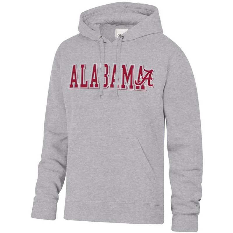 Alabama A Hoodie Hoodie with Belted Waist Structured Tailored