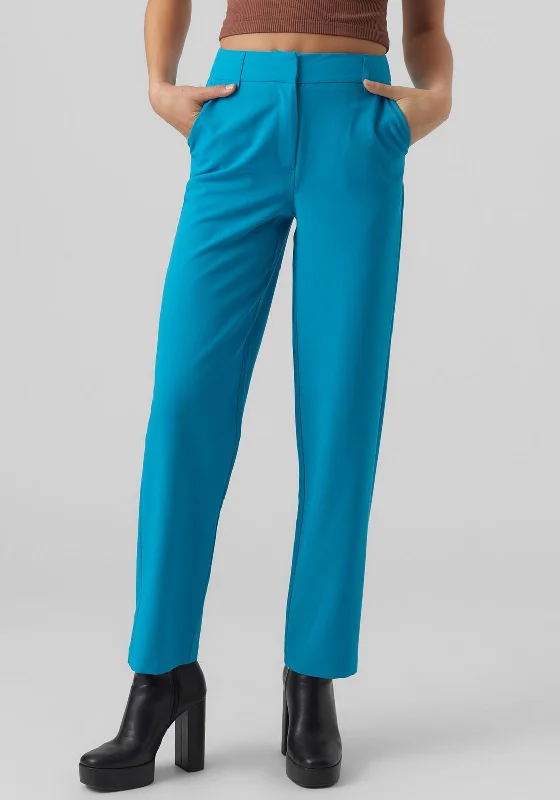 Vero Moda Zelda Straight Leg Trousers, Caneel Bay Trousers Custom Made