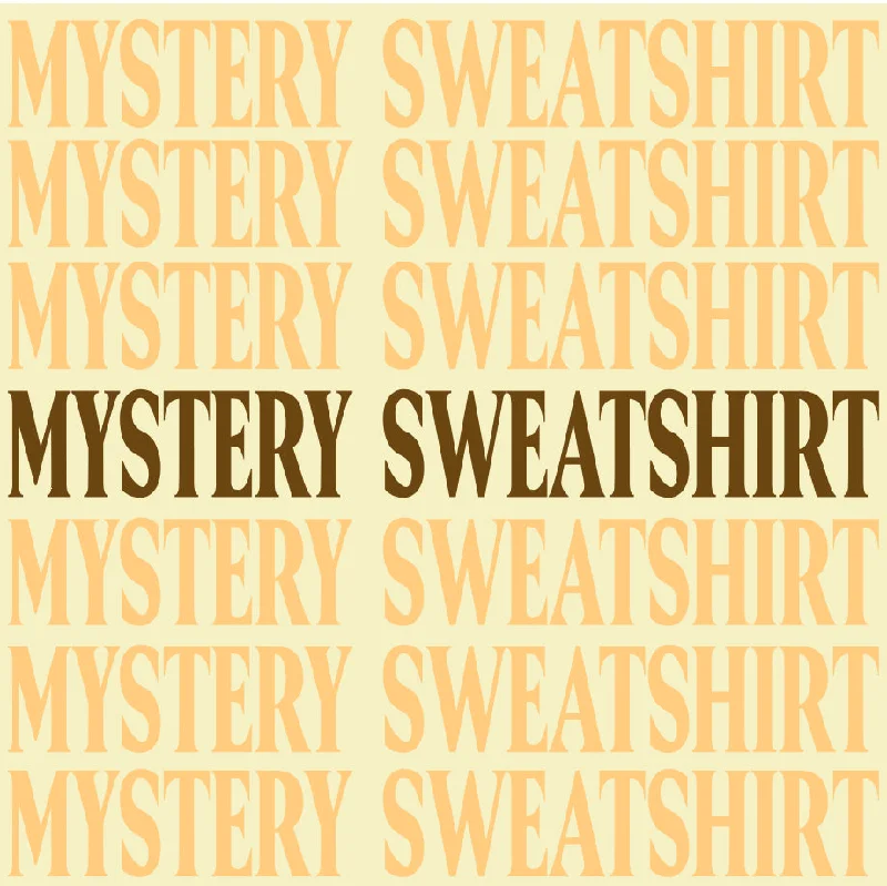 MYSTERY SWEATSHIRT Graphic Hoodie Design Print