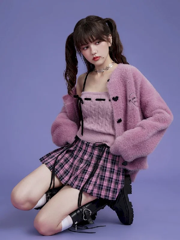 Sweet Spice Sling Sweater Set【s0000005039】 Neon Metallic Matte