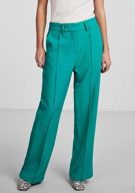 Y.A.S Jella High Waist Trousers, Columbia Trousers Capri Summer