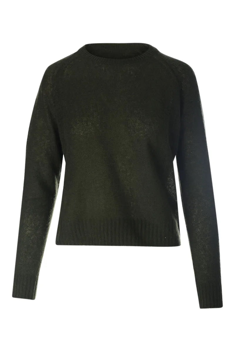 Colorush (C-RUSH) Amara Poppy Sweatshirt Hoodie with Lace Feminine Delicate