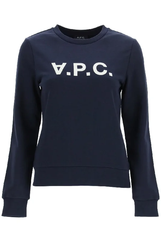 A.p.c. sweatshirt logo COFAX F27644 DARK NAVY Hoodie Sweatshirt Pullover