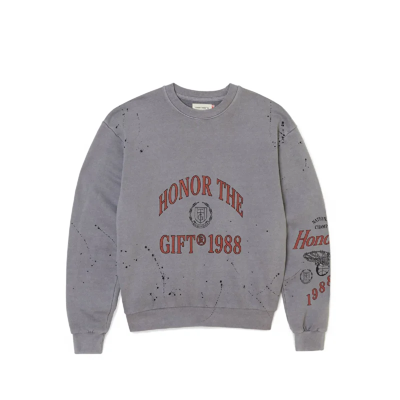 Honor the Gift Mens Alma Mater Crewneck Sweatshirt Hoodie with Drawcord Adjustable Secure