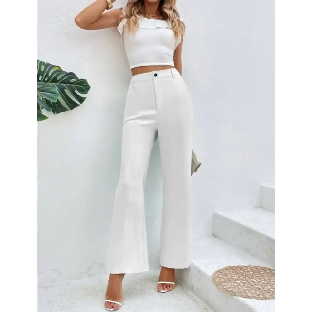 Regular Fit Women Trousers And Pants Trousers Floral Bohemian