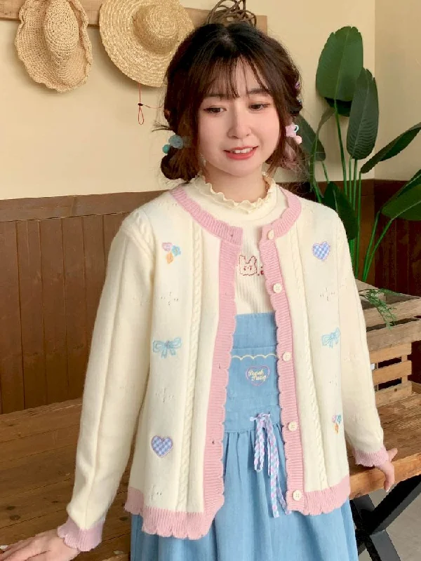 Long Sleeve Sweater Cardigan 【s0000005278】 Sweater Knitwear Pullover