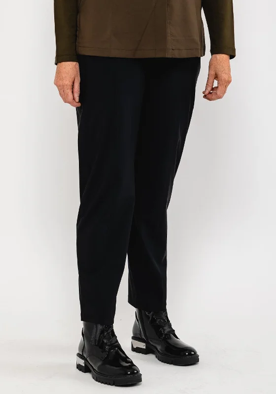 Naya Seam Front Trousers, Black Trousers Prom Sequined