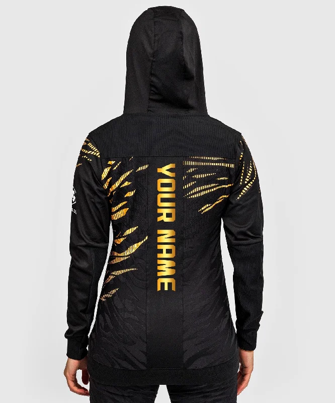 UFC Fusion by Venum Personalized Authentic Fight Night Women's Hoodies - Champion Hoodie with Hem Fringe Bohemian Relaxed