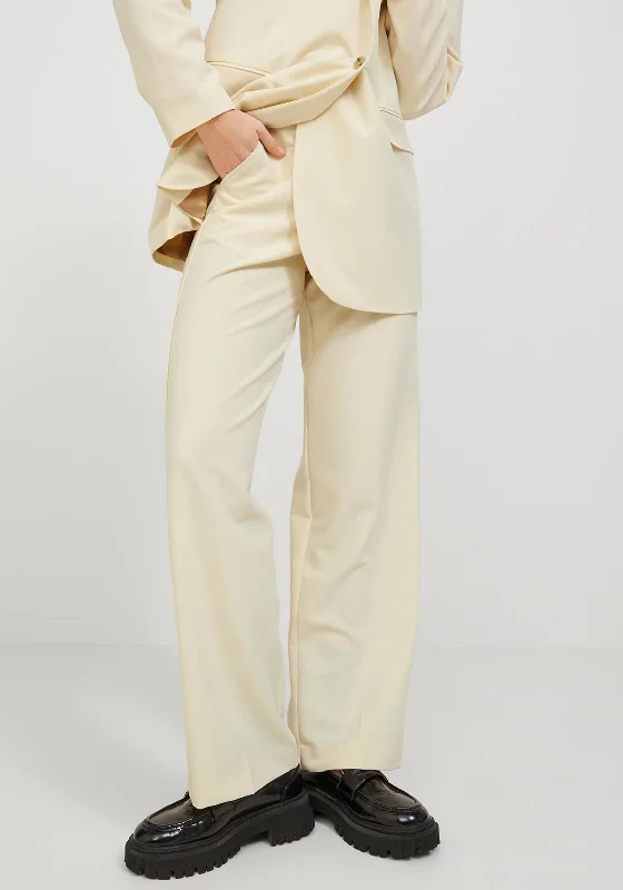 JJXX Mary High Waist Trousers, Seedpearl Trousers versatile all-occasion