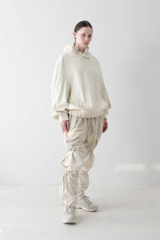Double knit hoodie Hoodie with Camouflage Military Edgy