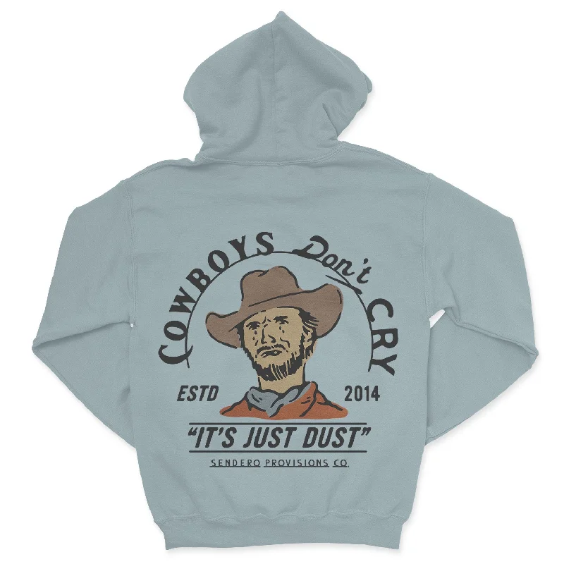 Cowboys Don't Cry Hoodie Hoodie with Drawcord Adjustable Secure