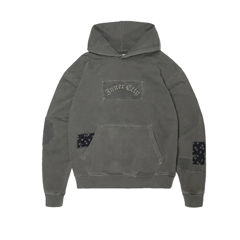 Honor The Gift Mens C-Fall Nomad Hoodie 'Black' Hoodie with Hood Adjustable Protection