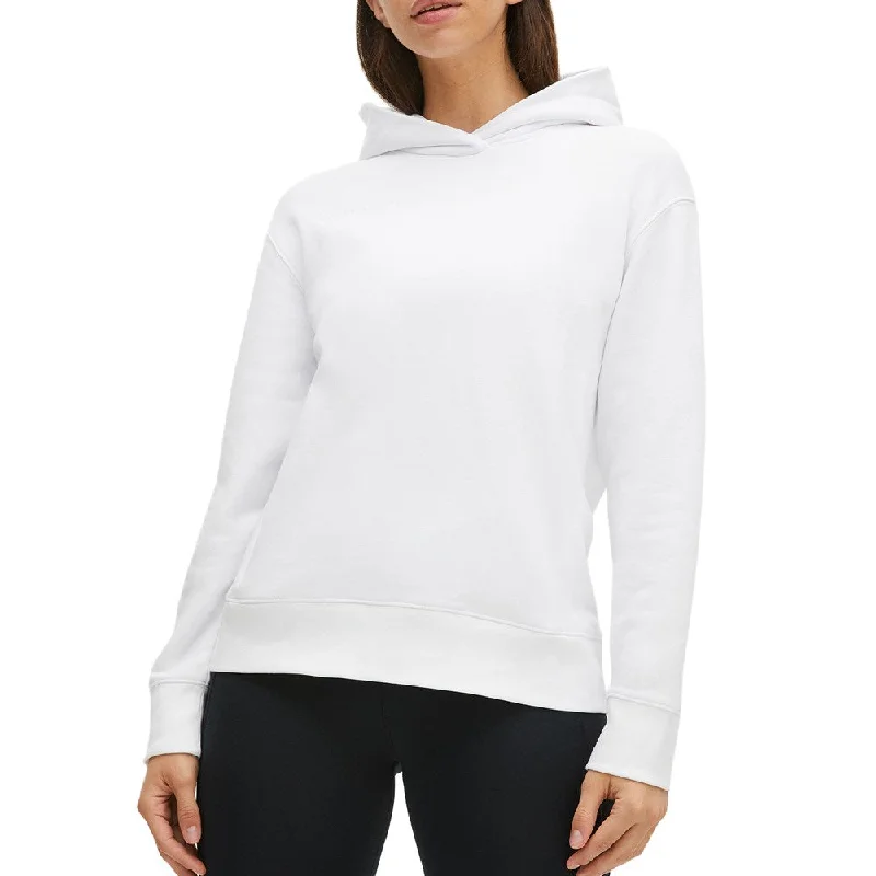Rohnisch Women's Sophia Hoodie - White Hoodie with Double Zipper Versatile Adjustable