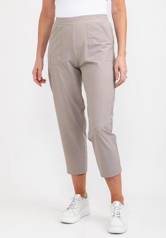 Naya Side Patch Pocket Trousers, Putty Trousers cozy soft