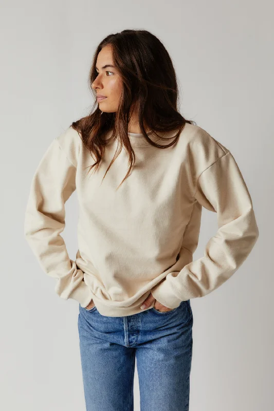 The Sweatshirt Hoodie with Emblem Brand Identity