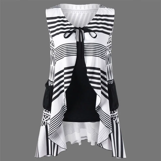 Black White