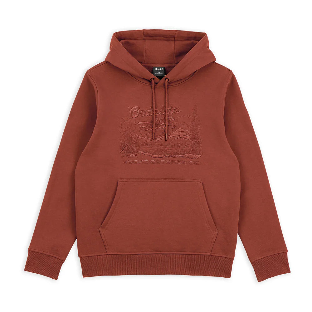 Women's Outside by the River Hoodie Hoodie with Neon Bright Vibrant