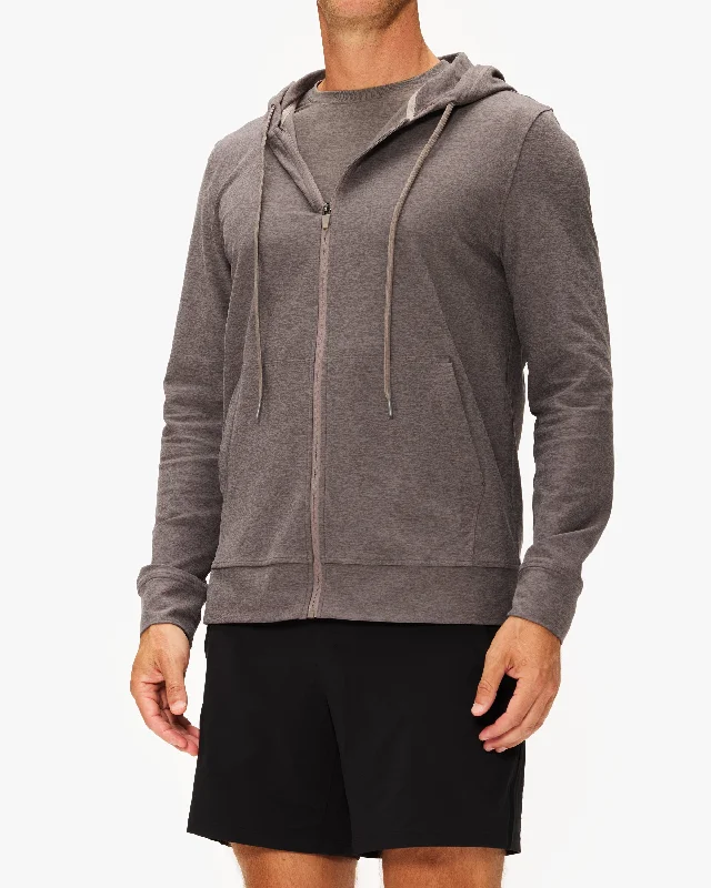 Beyond Yoga Freefit Zip Hoodie Hoodie with V-Neck Classic Versatile