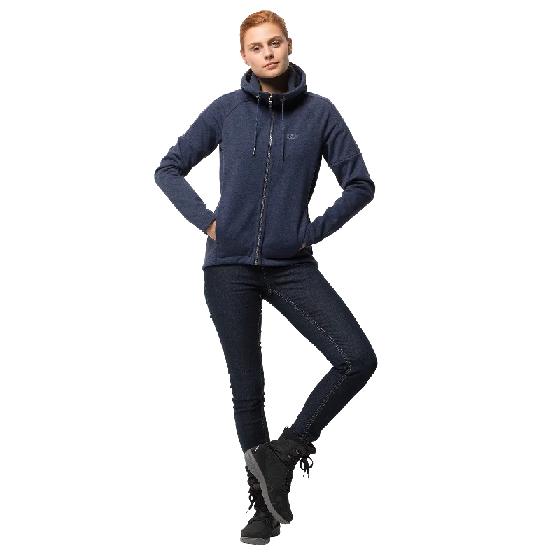 Women’s Sky Thermic Full-Zip Hoodie Hoodie with Typography Text Message