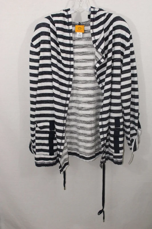 Rudy Rd. Hooded Cardigan | M Iron Safe Non-Iron Wrinkle Free