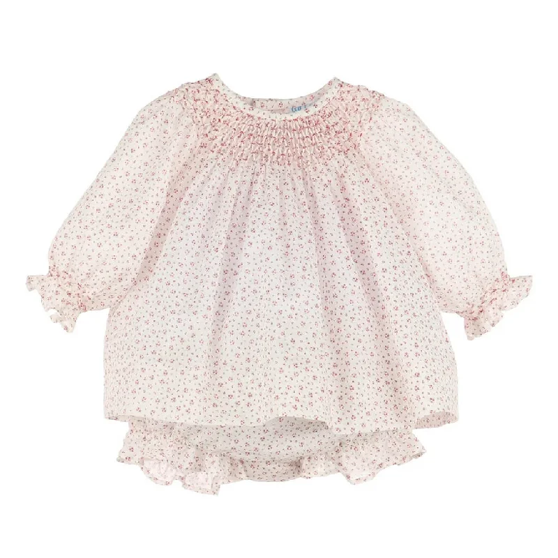 Twinkle Berry Smock Bishop Dress
