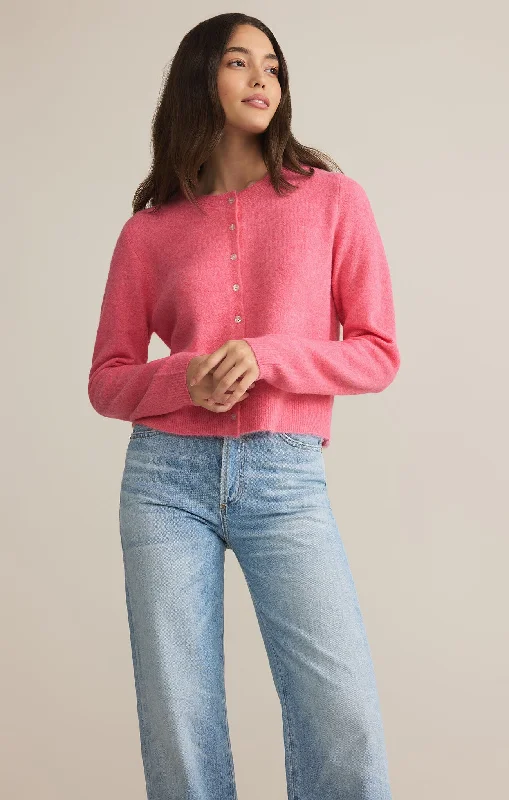 Medina Cardigan Disco Pink Anti-Pilling Anti-Shrink Durable