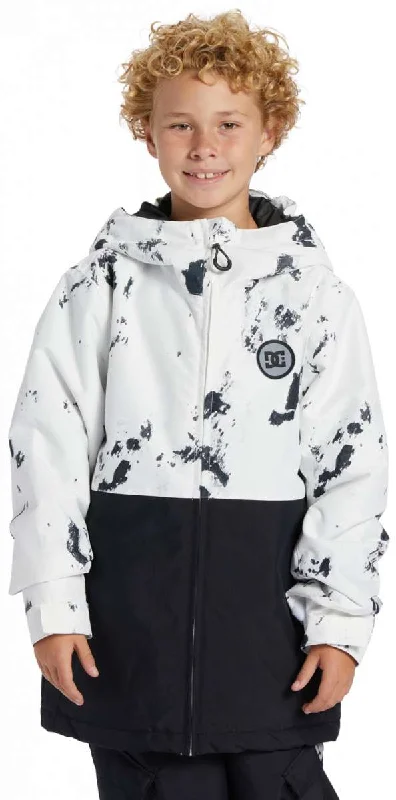 DC Youth Basis Print Insulated Jacket 2024 Insulated Jacket Fitted Jacket Loose Jacket