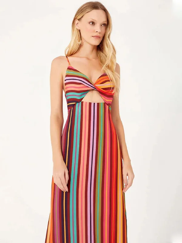 Women Bodycon Multicolor Dress