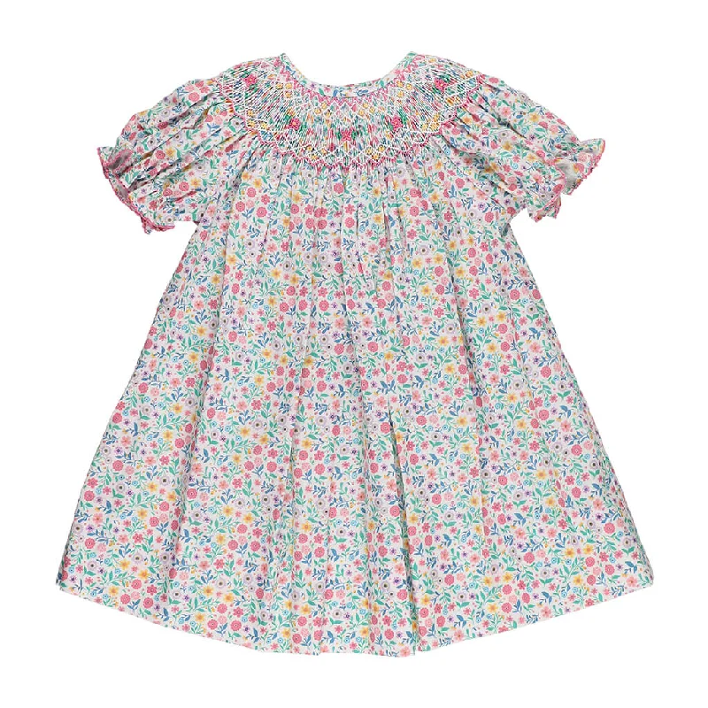 Emma Smocked Bishop Dress