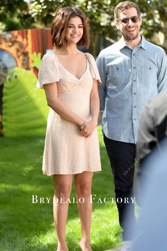 Selena Gomez Nude 2018 Hotel Transylvania 3 Summer Vacation Dress