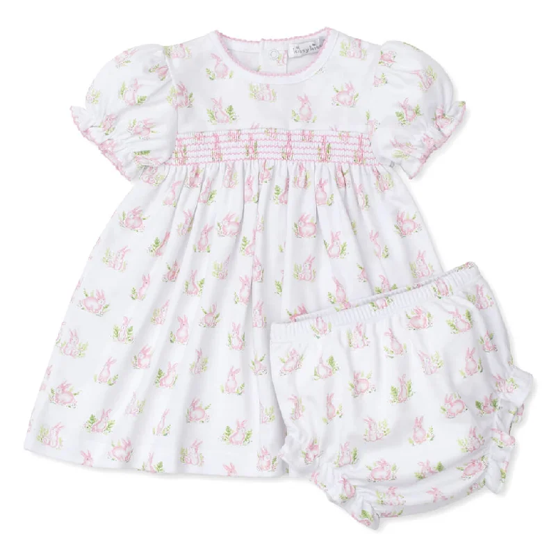 Print Dress Set Cottontail Hollows