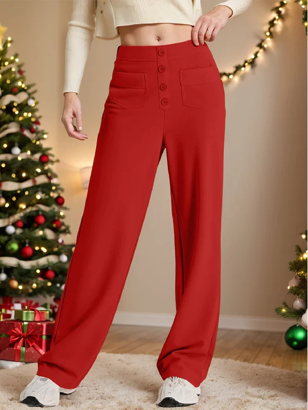 Hazel Blues® |  High Waist Wide Leg Pants Flared Stretch,